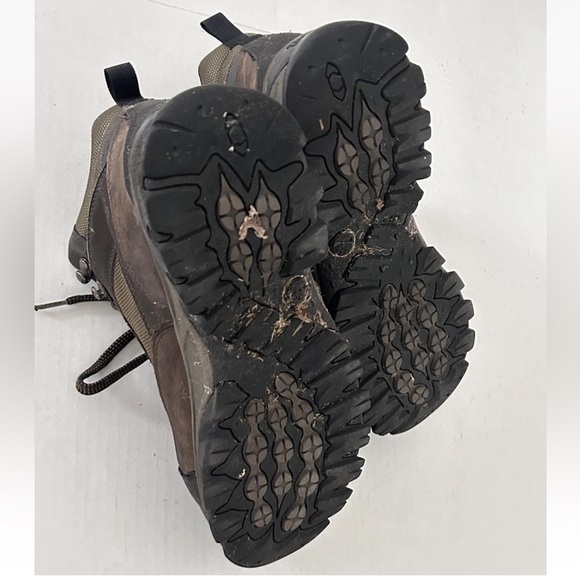 Timberland PRO | Mens Size 9 Keele Ridge Steel Toe Waterproof Work Boots Brown main image 7